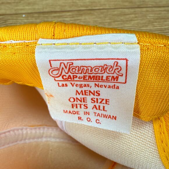 Namark Hat Rare Wimpey Off Shore Snapback 80s Trucker Cap USA - Picture 2 of 7